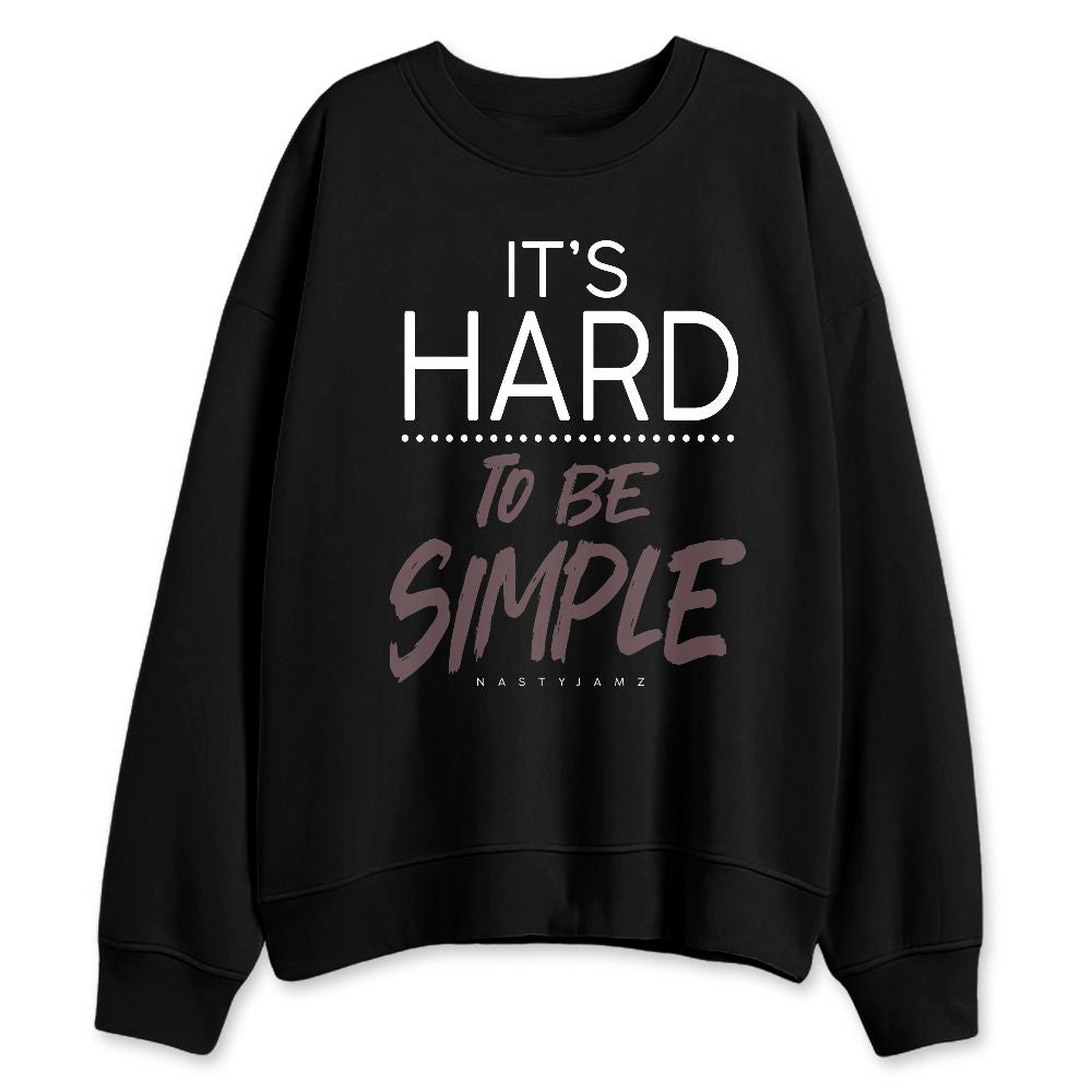 Burgundy-Crush-3s-NastyJamz-Sweatshirt-Match-Hard-To-Simple