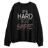 Burgundy-Crush-3s-NastyJamz-Sweatshirt-Match-Hard-To-Simple