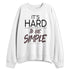 Burgundy-Crush-3s-NastyJamz-Sweatshirt-Match-Hard-To-Simple