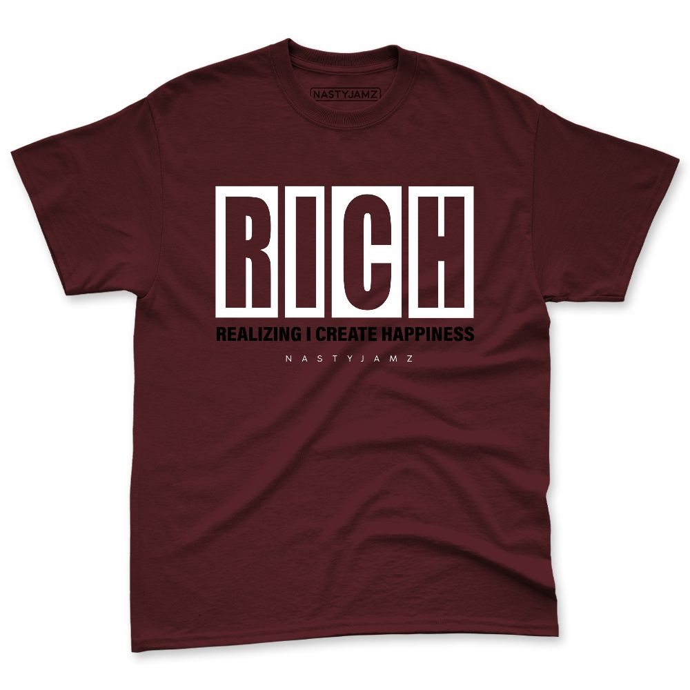 Burgundy-Crush-3s-NastyJamz-Premium-T-Shirt-Match-RICH-Realizing