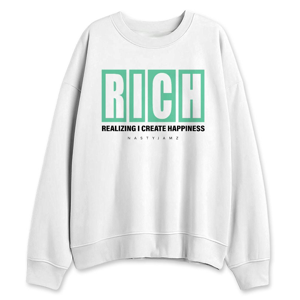 Green-Glow-3s-NastyJamz-Sweatshirt-Match-RICH-Realizing