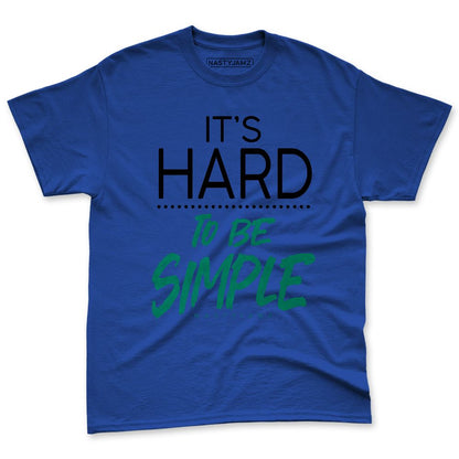 Dunk-Royal-Malachite-NastyJamz-Premium-T-Shirt-Match-Hard-To-Simple