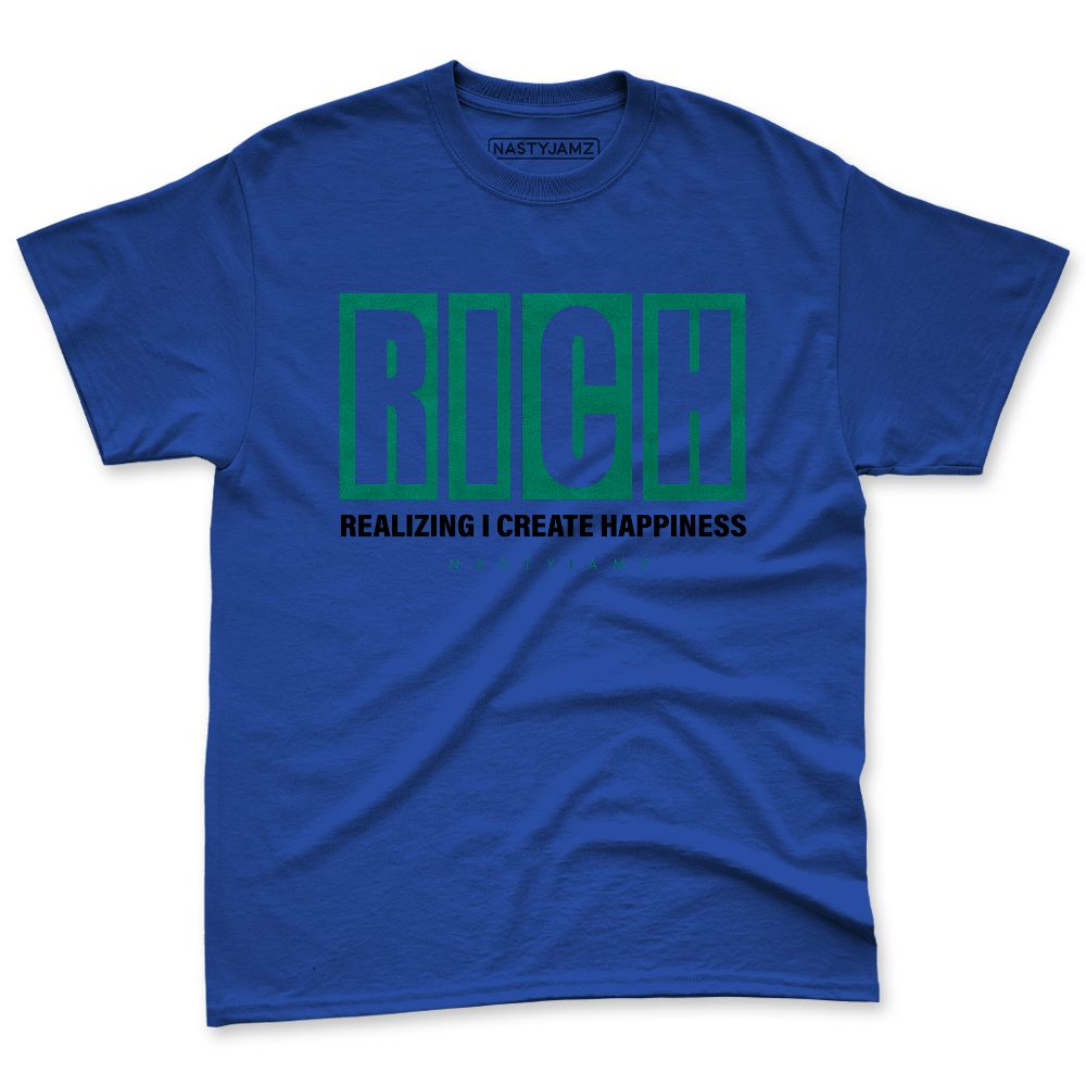 Dunk-Royal-Malachite-NastyJamz-Premium-T-Shirt-Match-RICH-Realizing