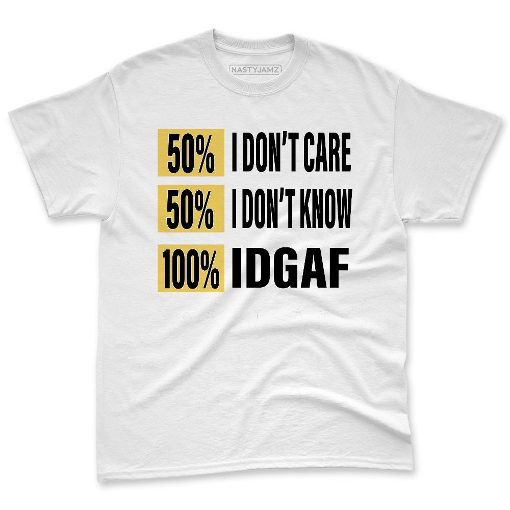 PT-Metallic-Gold-White-12s-NastyJamz-Premium-T-Shirt-Match-IDGAF