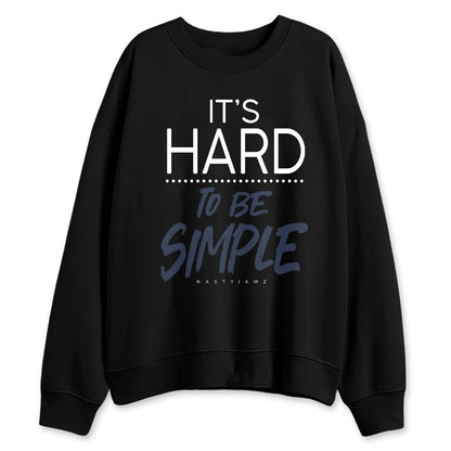 White-Navy-6s-NastyJamz-Sweatshirt-Match-Hard-To-Simple