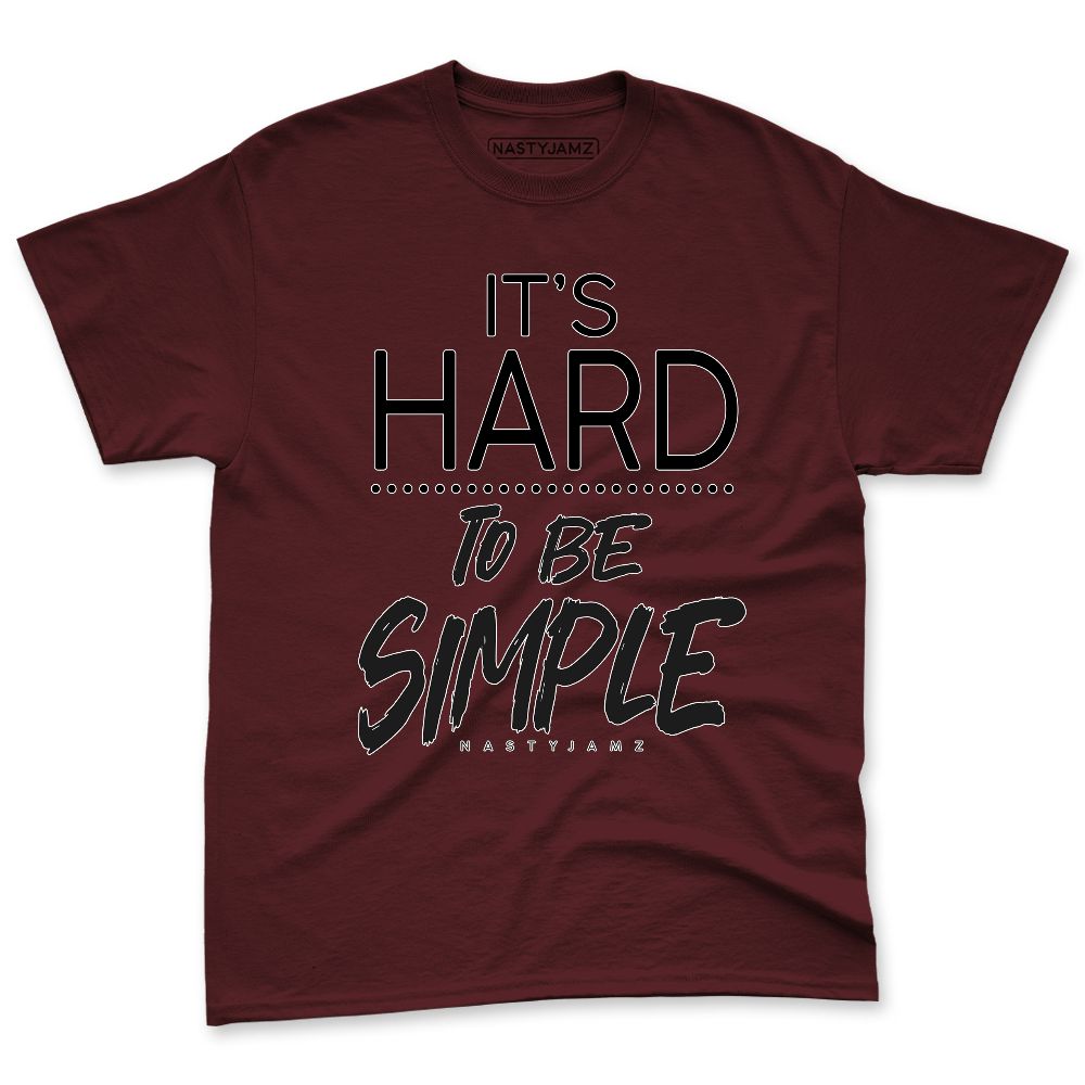 VaporMax-Night-Maron-Burgundy-NastyJamz-Premium-T-Shirt-Match-Hard-To-Simple