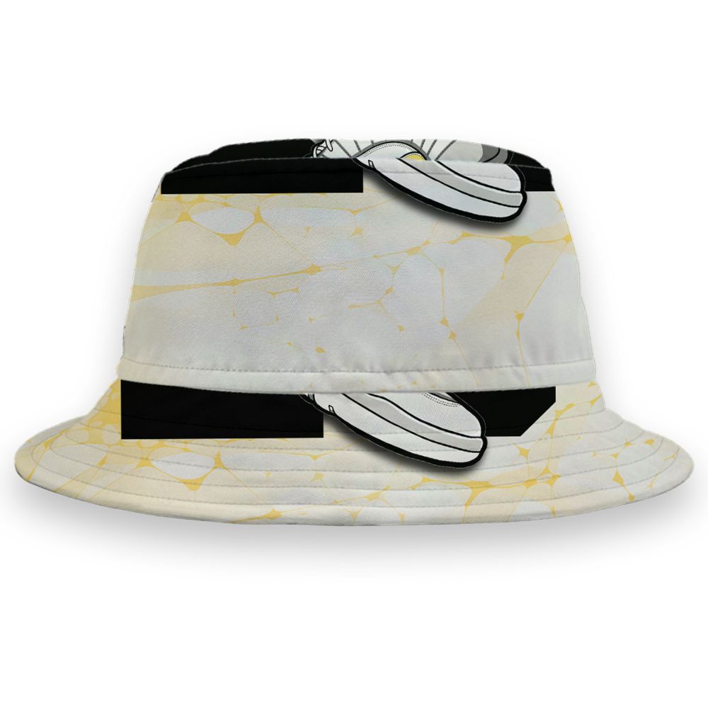 PT-Metallic-Gold-White-12s-NastyJamz-Bucket-Hat-Match-23-Sneaker-3D-All-Over-Print