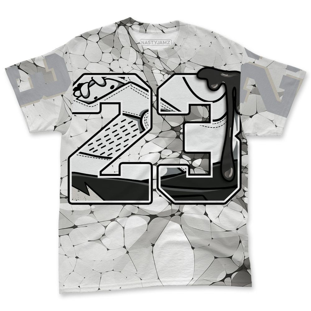 Reverse-Metallic-5s-NastyJamz-T-Shirt-Match-23-Sneaker-All-Over-Print
