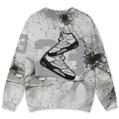 Reverse-Metallic-5s-NastyJamz-Sweatshirt-Match-23-Sneaker-All-Over-Print