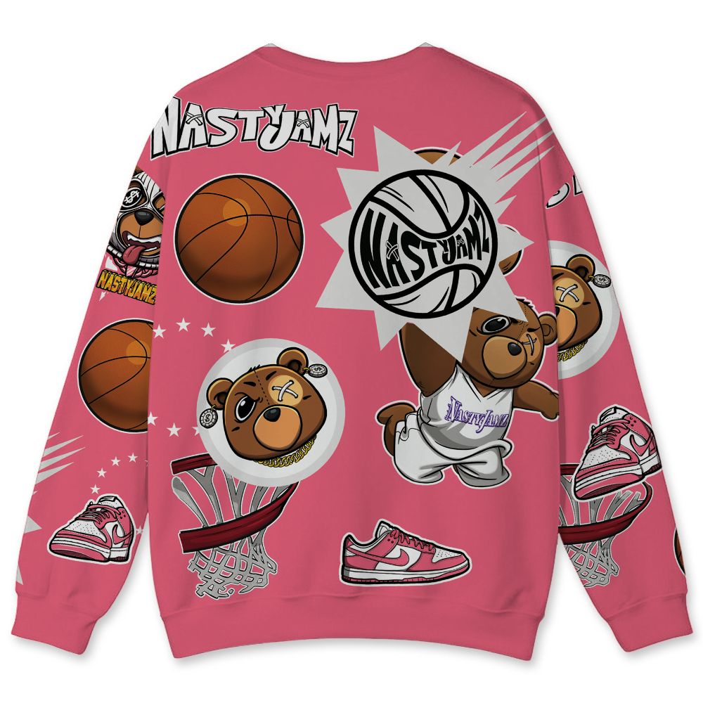 Dunk-Next-NatureAster-Pink-NastyJamz-Sweatshirt-Match-BER-Icon-Wallpapers-All-Over-Print