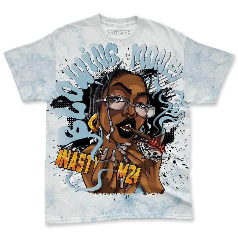 Legend-Blue-11s-NastyJamz-T-Shirt-Match-Blowing-Money-Fast-Girl-All-Over-Print