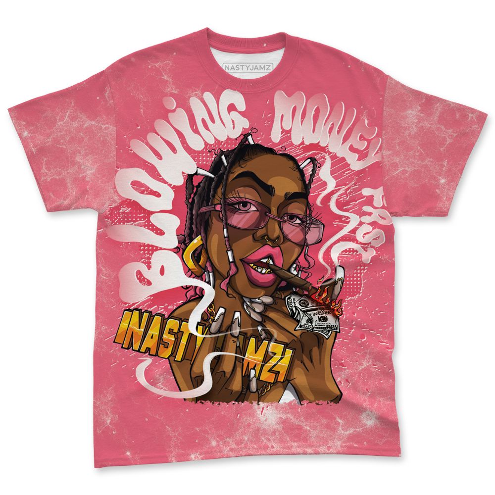 Dunk-Next-NatureAster-Pink-NastyJamz-T-Shirt-Match-Blowing-Money-Fast-Girl-All-Over-Print