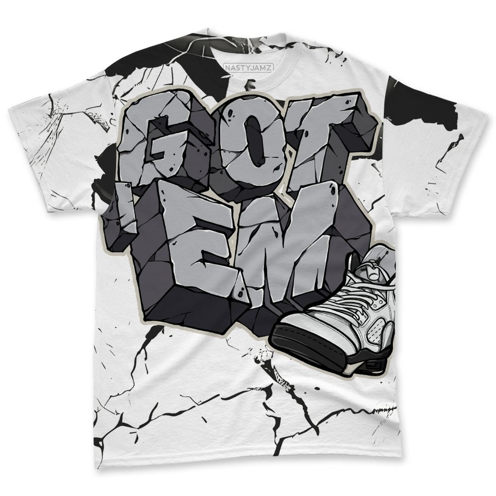 Reverse-Metallic-5s-NastyJamz-T-Shirt-Match-Got-Em-All-Over-Print