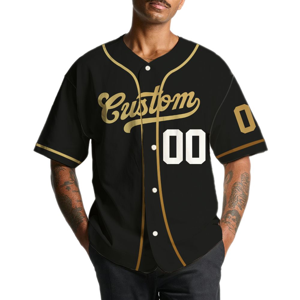 High-Golf-Gold-Toe-1s-NastyJamz-Jersey-Custom-Match-Just-Blessed
