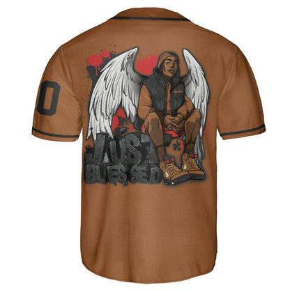 Archaeo-Brown-5s-NastyJamz-Jersey-Custom-Match-Just-Blessed