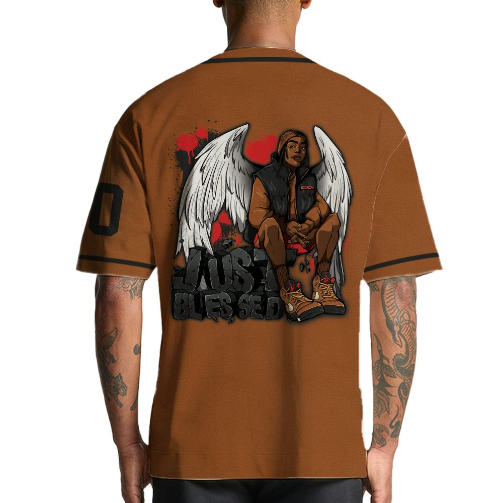 Archaeo-Brown-5s-NastyJamz-Jersey-Custom-Match-Just-Blessed
