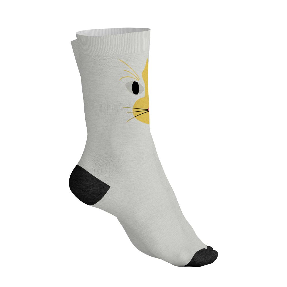 PT-Metallic-Gold-White-12s-NastyJamz-Socks-Match-Meow-All-Over-Print