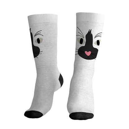 Reverse-Metallic-5s-NastyJamz-Socks-Match-Meow-All-Over-Print