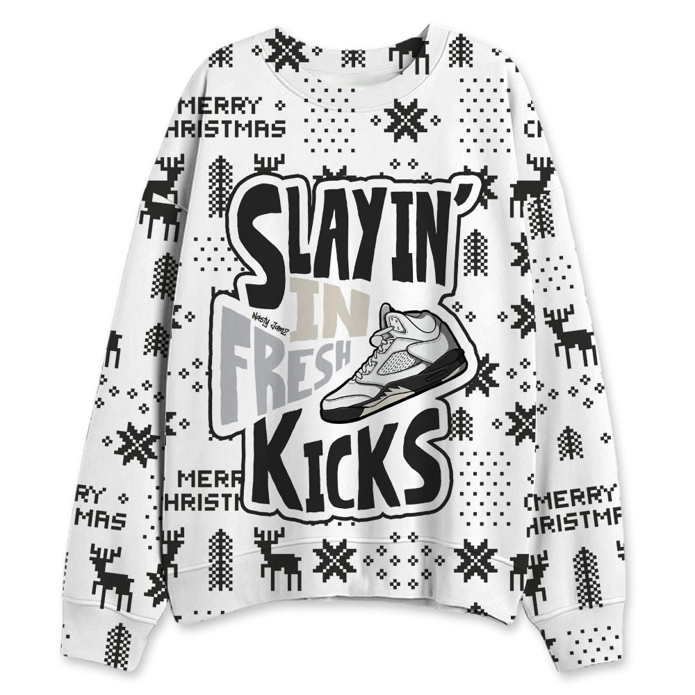 Reverse-Metallic-5s-NastyJamz-Sweatshirt-Match-Slayin-Kicks-All-Over-Print