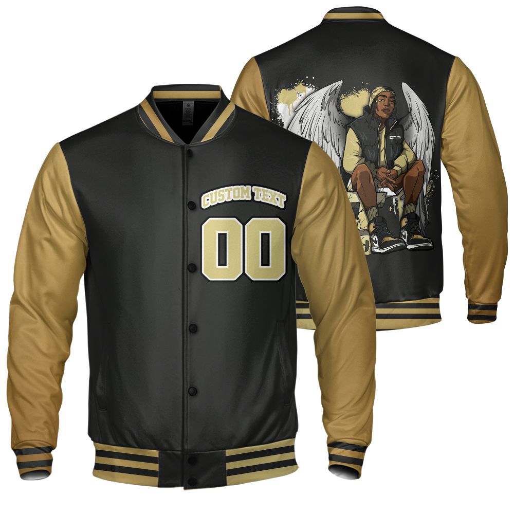 High-Golf-Gold-Toe-1s-NastyJamz-Varsity-Custom-Match-Just-Blessed