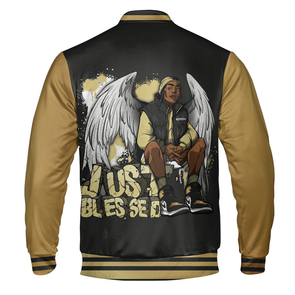 High-Golf-Gold-Toe-1s-NastyJamz-Varsity-Custom-Match-Just-Blessed