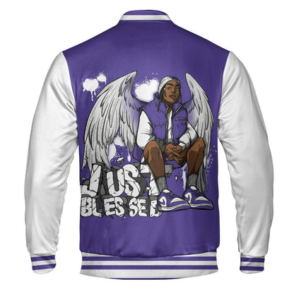 Psychic-Purple-1s-NastyJamz-Varsity-Custom-Match-Just-Blessed