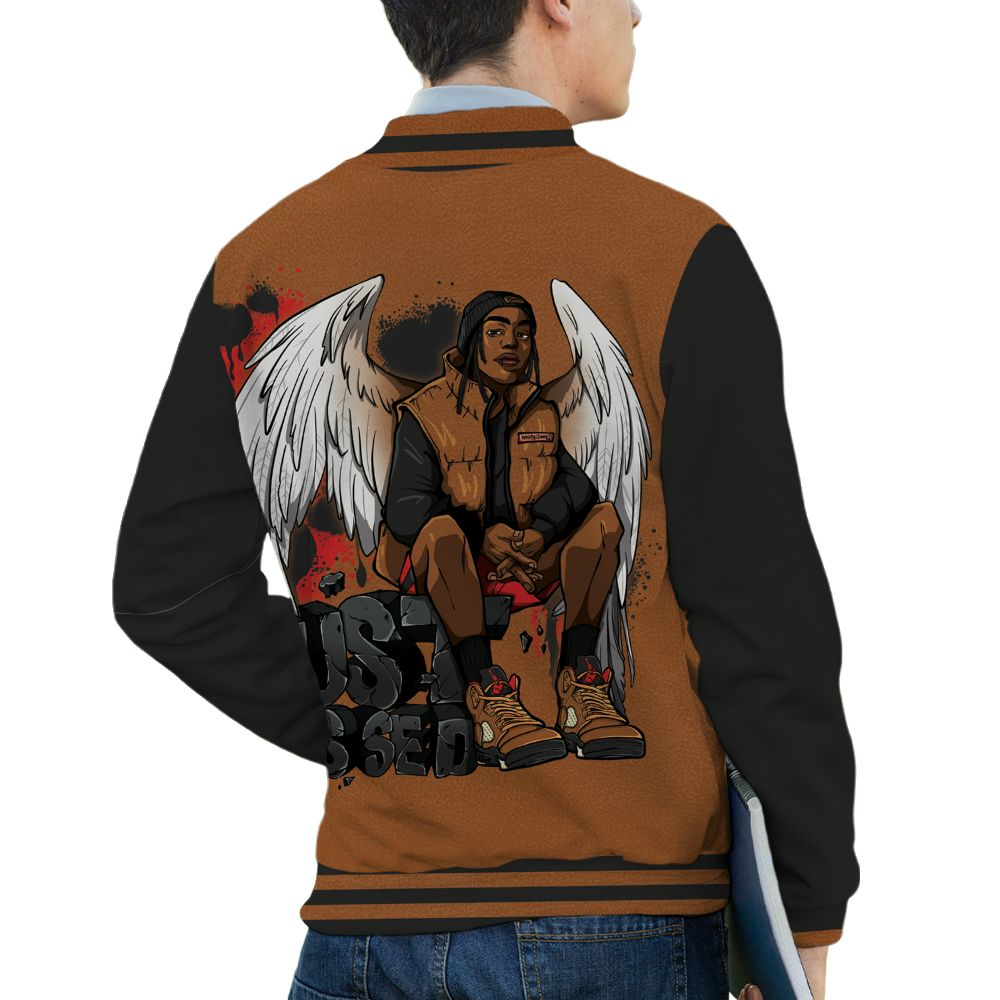 Archaeo-Brown-5s-NastyJamz-Varsity-Custom-Match-Just-Blessed