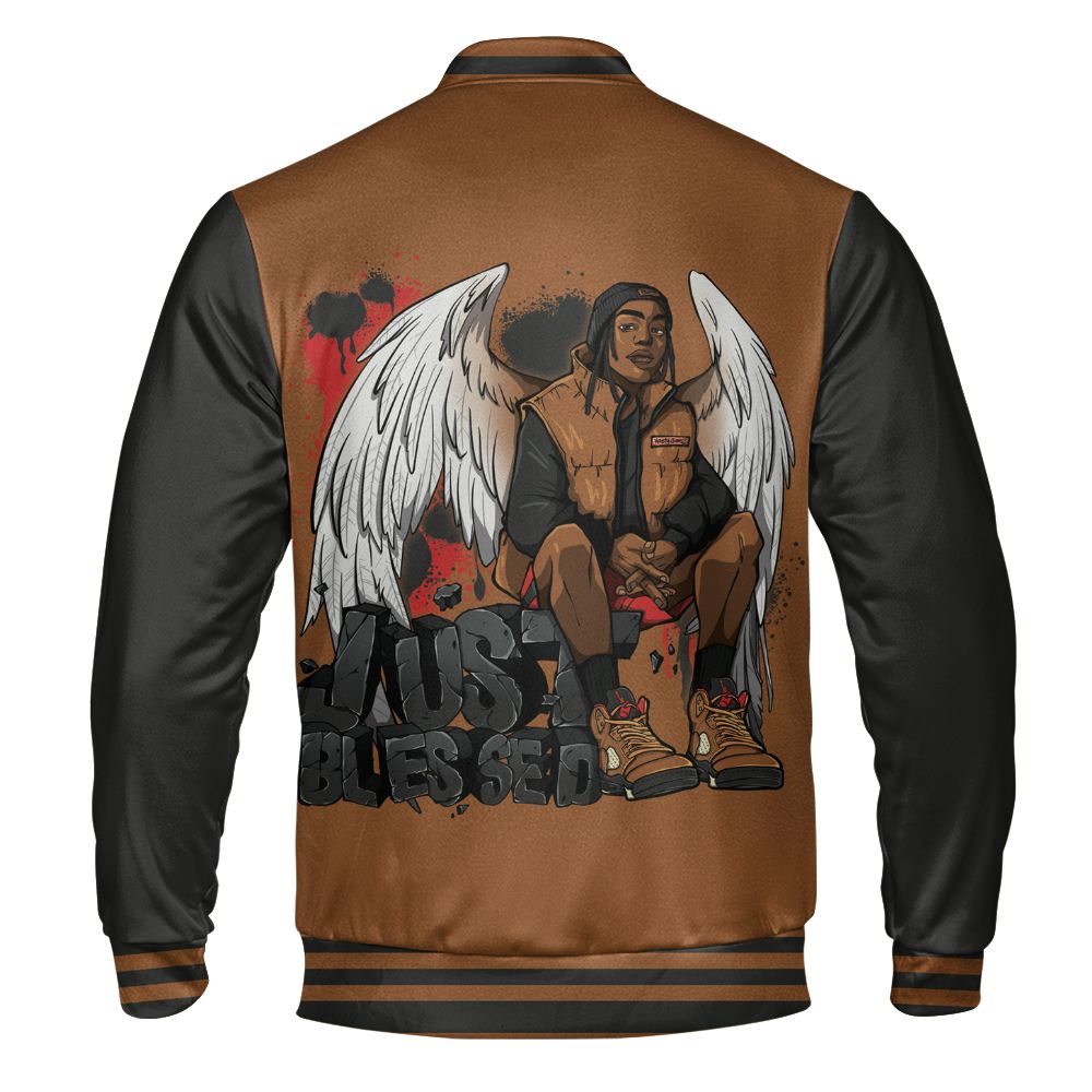 Archaeo-Brown-5s-NastyJamz-Varsity-Custom-Match-Just-Blessed