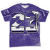 Psychic-Purple-1s-NastyJamz-T-Shirt-Match-23-Sneaker-All-Over-Print