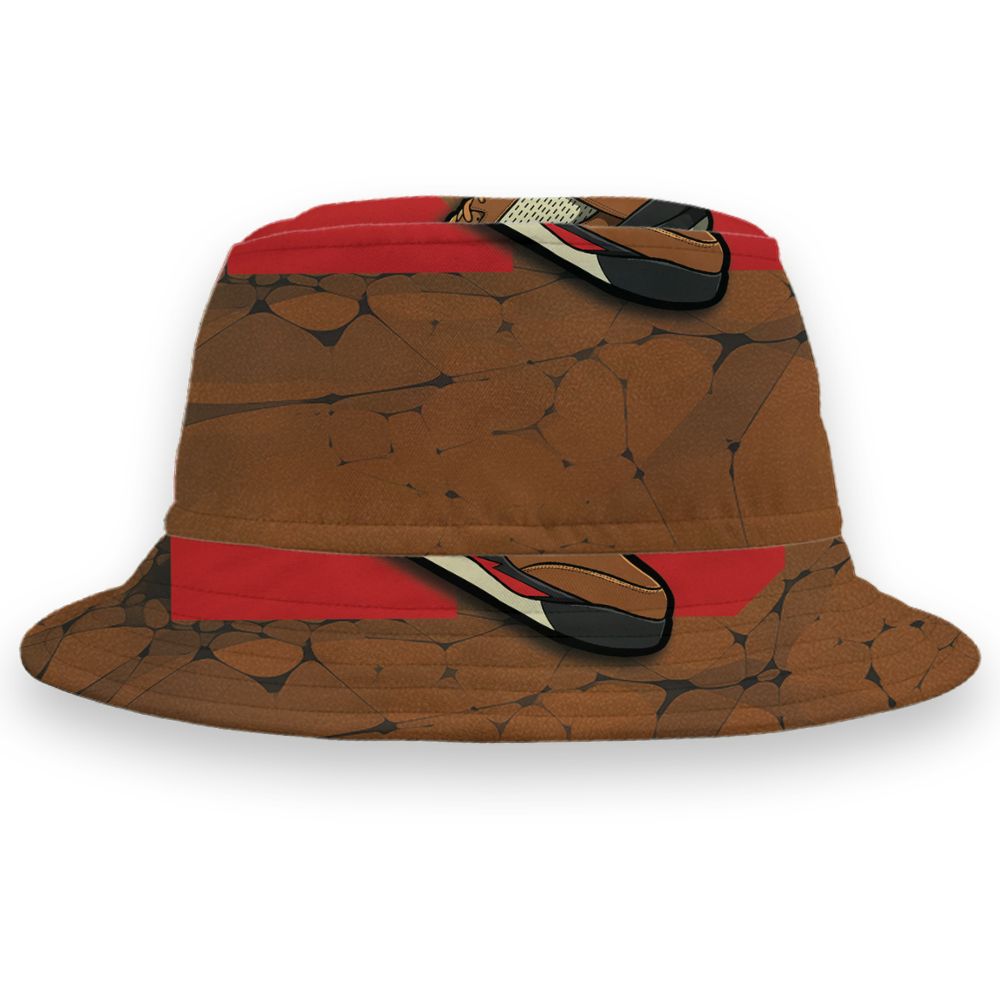 Archaeo-Brown-5s-NastyJamz-Bucket-Hat-Match-23-Sneaker-3D-All-Over-Print