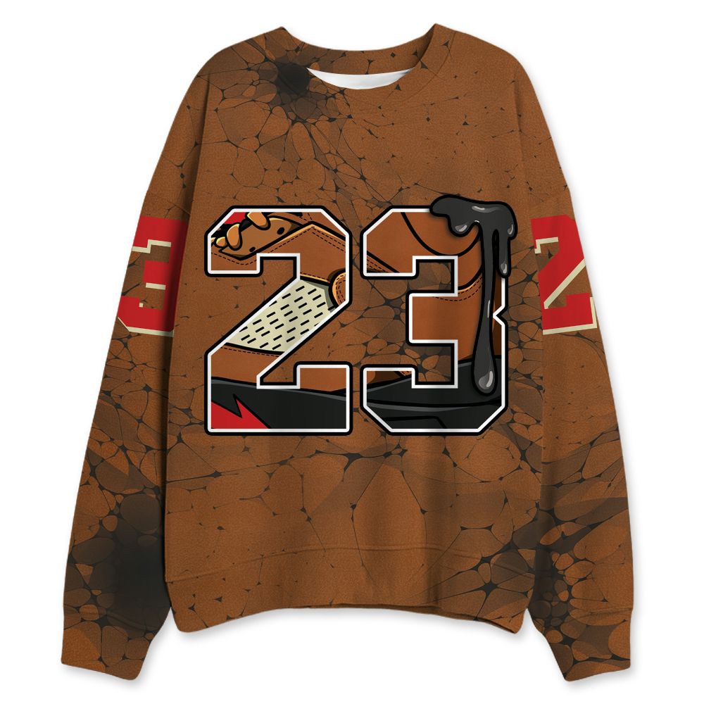 Archaeo-Brown-5s-NastyJamz-Sweatshirt-Match-23-Sneaker-All-Over-Print