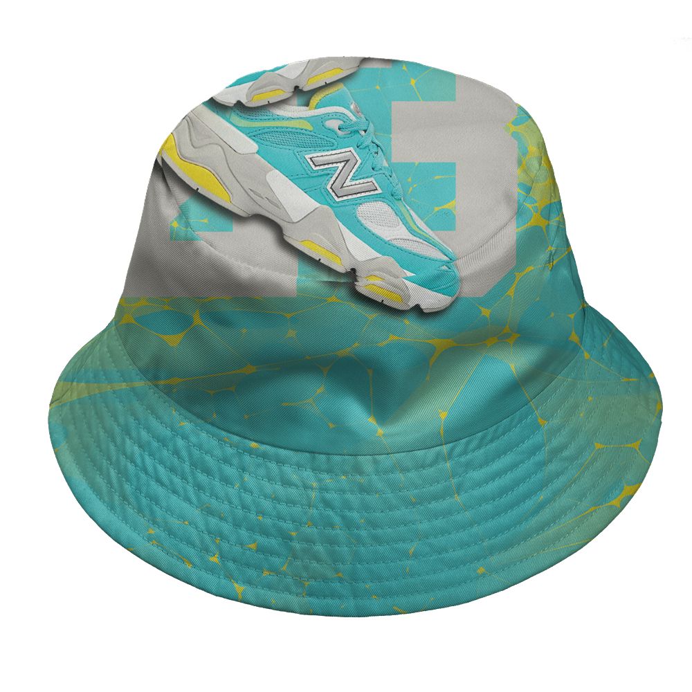 NBL-Cyan-Burst-9060-NastyJamz-Bucket-Hat-Match-23-Sneaker-3D-All-Over-Print