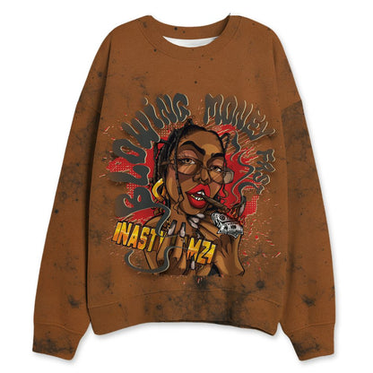 Archaeo-Brown-5s-NastyJamz-Sweatshirt-Match-Blowing-Money-Fast-Girl-All-Over-Print