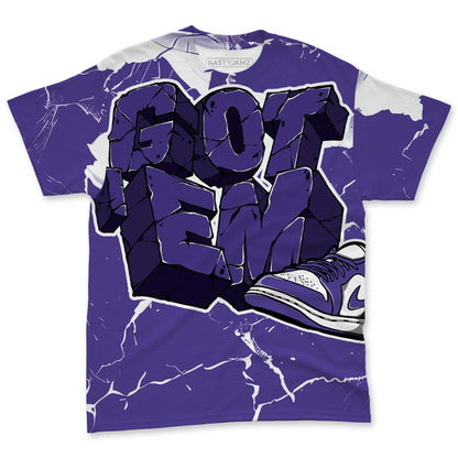 Psychic-Purple-1s-NastyJamz-T-Shirt-Match-Got-Em-All-Over-Print