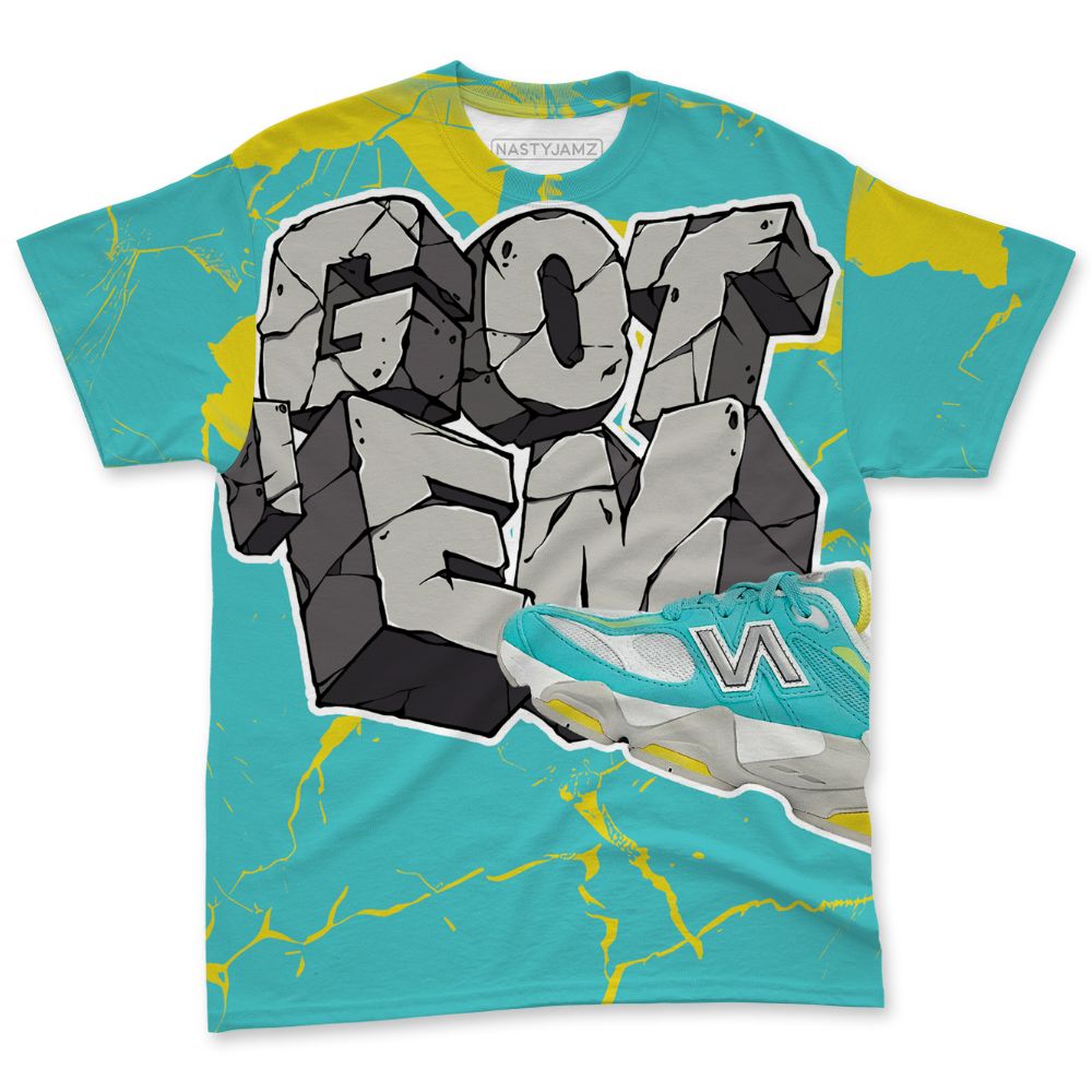 Got-Em-3D.NBL-Cyan-Burst-9060-NastyJamz-T-Shirt-Match-Got-Em-All-Over-Print