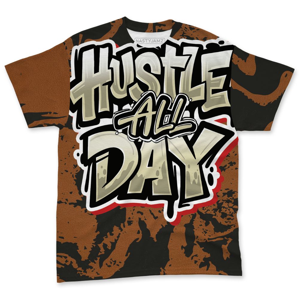 Archaeo-Brown-5s-NastyJamz-T-Shirt-Match-Sustle-All-Day-All-Over-Print