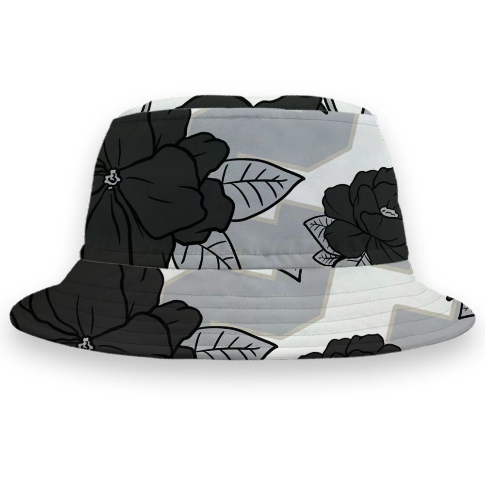 Reverse-Metallic-5s-NastyJamz-Bucket-Hat-Match-23-Floral-3D-All-Over-Print-Flower