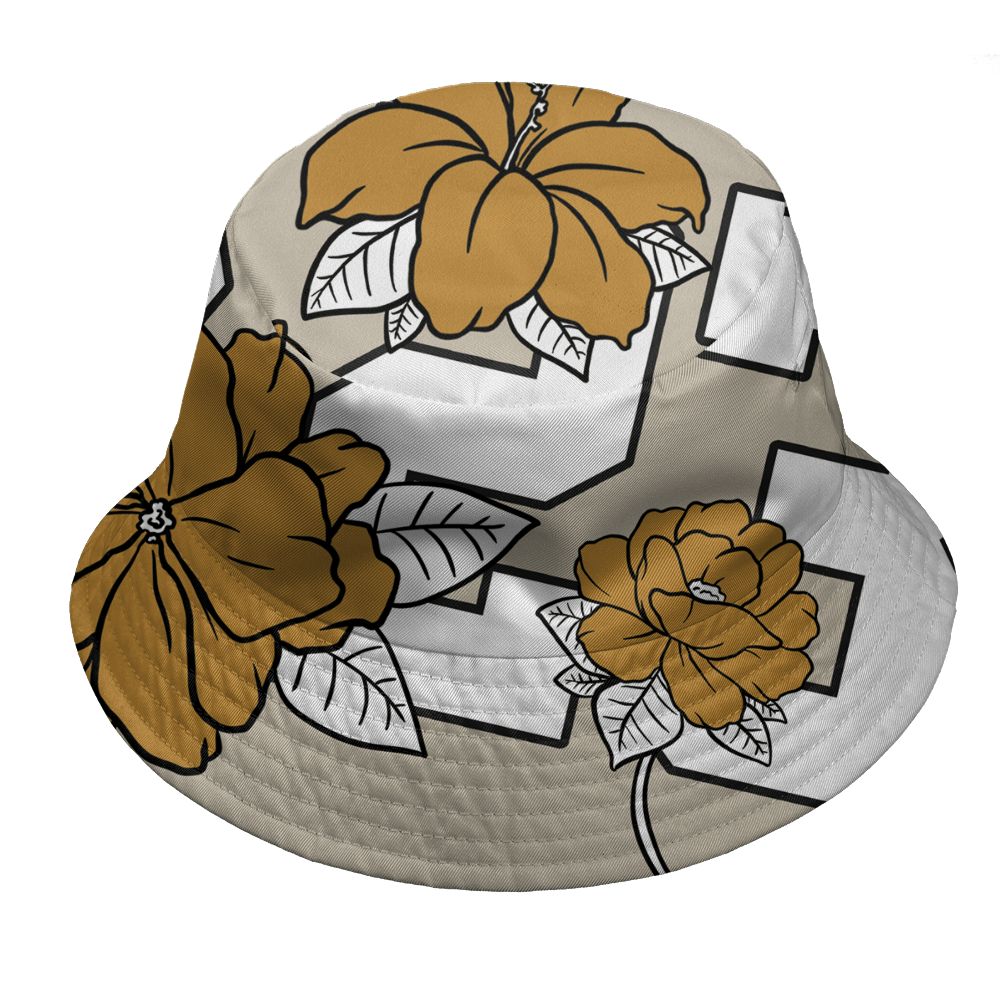 AM-1-SC-Bronze-NastyJamz-Bucket-Hat-Match-23-Floral-3D-All-Over-Print-Flower