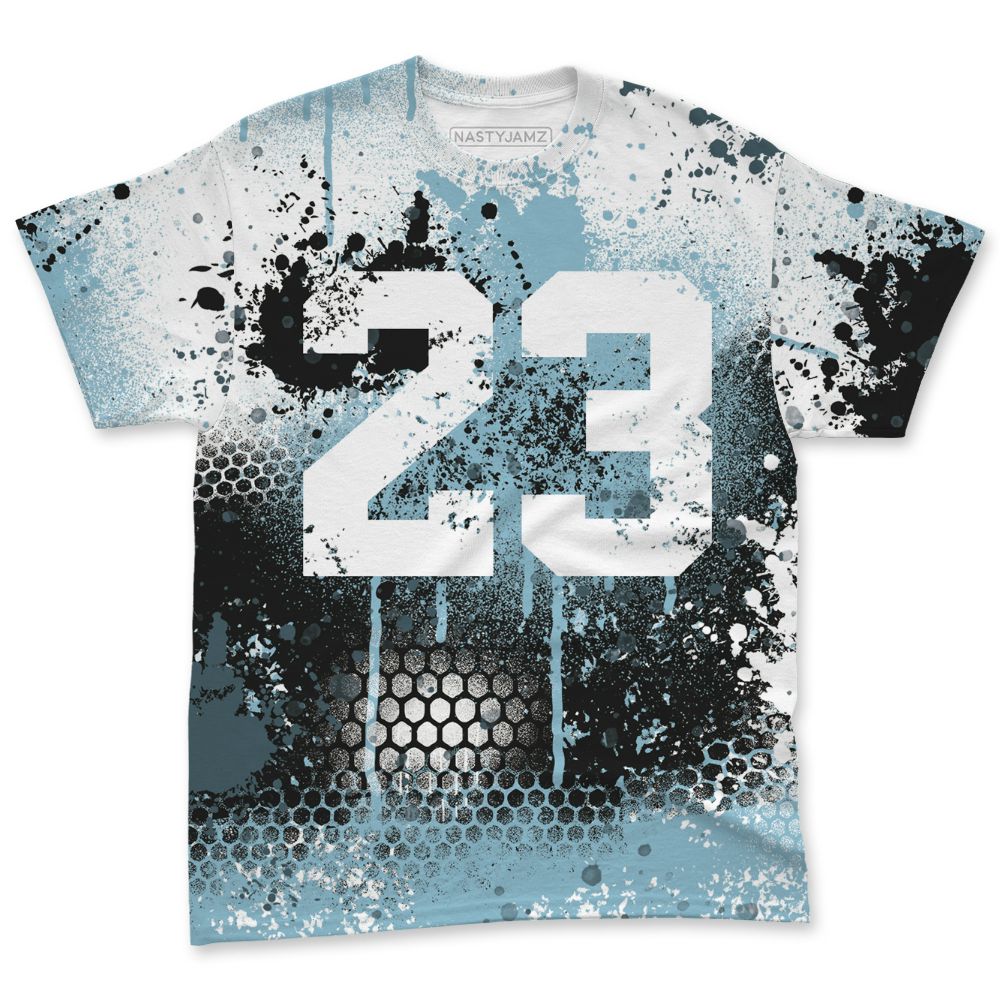 Legend-Blue-11s-NastyJamz-T-Shirt-Match-23-Painted-Graffiti