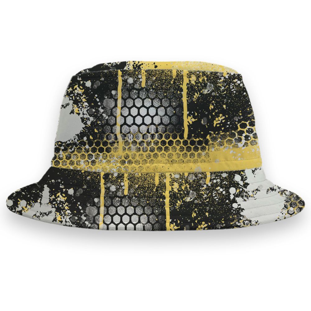 PT-Metallic-Gold-White-12s-NastyJamz-Bucket-Hat-Match-23-Painted-Graffiti