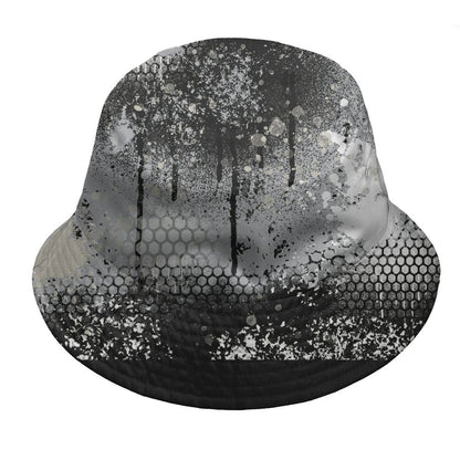 Reverse-Metallic-5s-NastyJamz-Bucket-Hat-Match-23-Painted-Graffiti