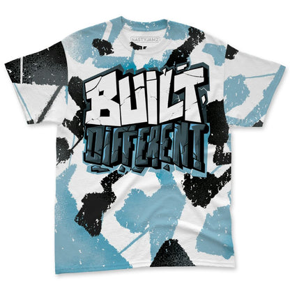 Legend-Blue-11s-NastyJamz-T-Shirt-Match-Built-Different-All-Over-Print-Broken