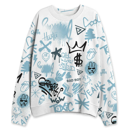 Legend-Blue-11s-NastyJamz-Sweatshirt-Match-Graffiti-King-All-Over-Print-Doodle-Style