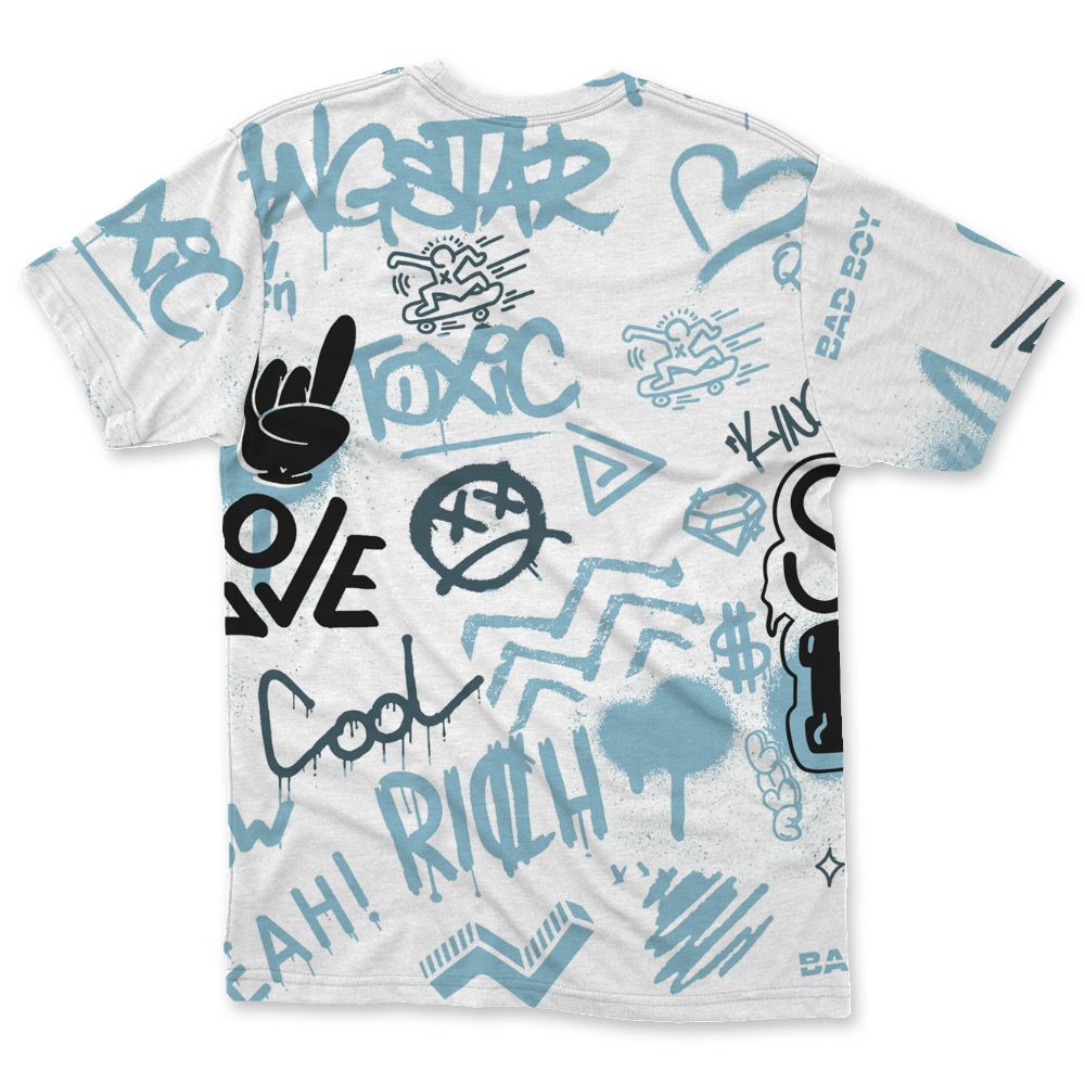 Legend-Blue-11s-NastyJamz-T-Shirt-Match-Graffiti-King-All-Over-Print-Doodle-Style