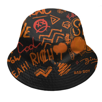 AM-Plus-Drift-Dragon-Red-NastyJamz-Bucket-Hat-Match-Graffiti-King-3D-All-Over-Print-Doodle-Style