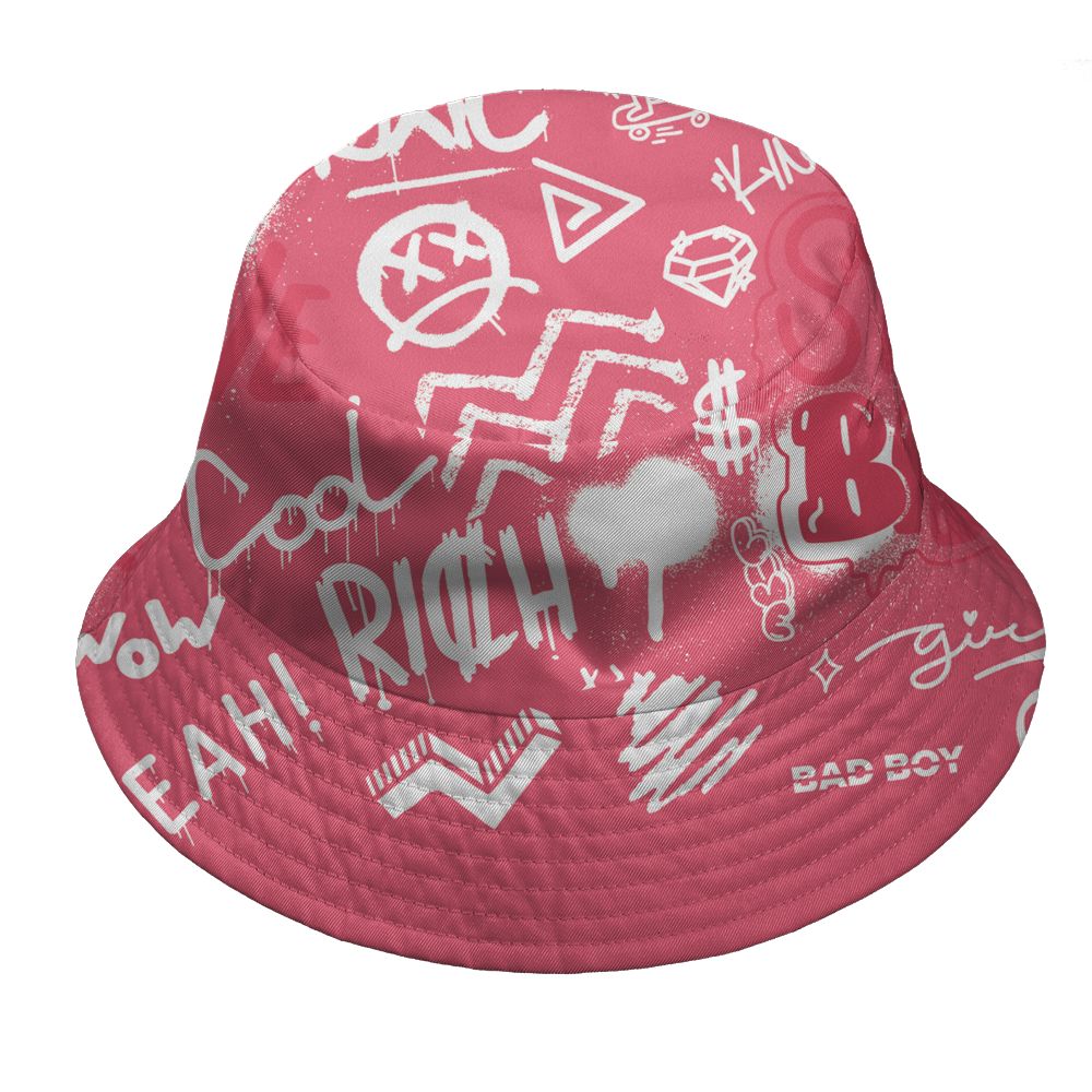 Dunk-Next-NatureAster-Pink-NastyJamz-Bucket-Hat-Match-Graffiti-King-3D-All-Over-Print-Doodle-Style