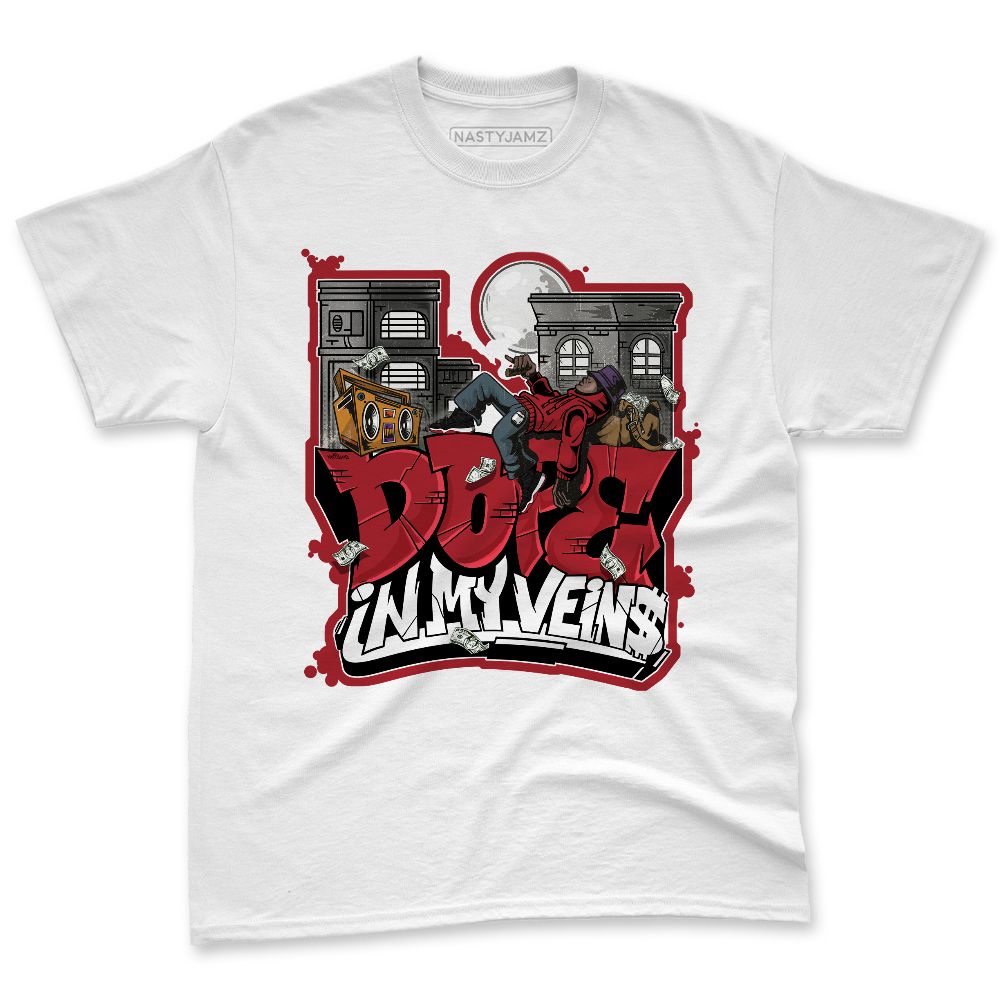 Bred-Velvet-11s-NastyJamz-Premium-T-Shirt-Match-Dope-In-Veins