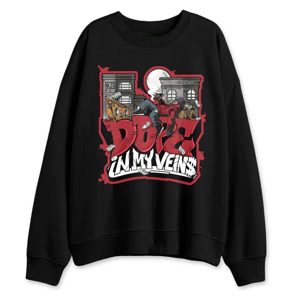 Bred-Velvet-11s-NastyJamz-Sweatshirt-Match-Dope-In-Veins