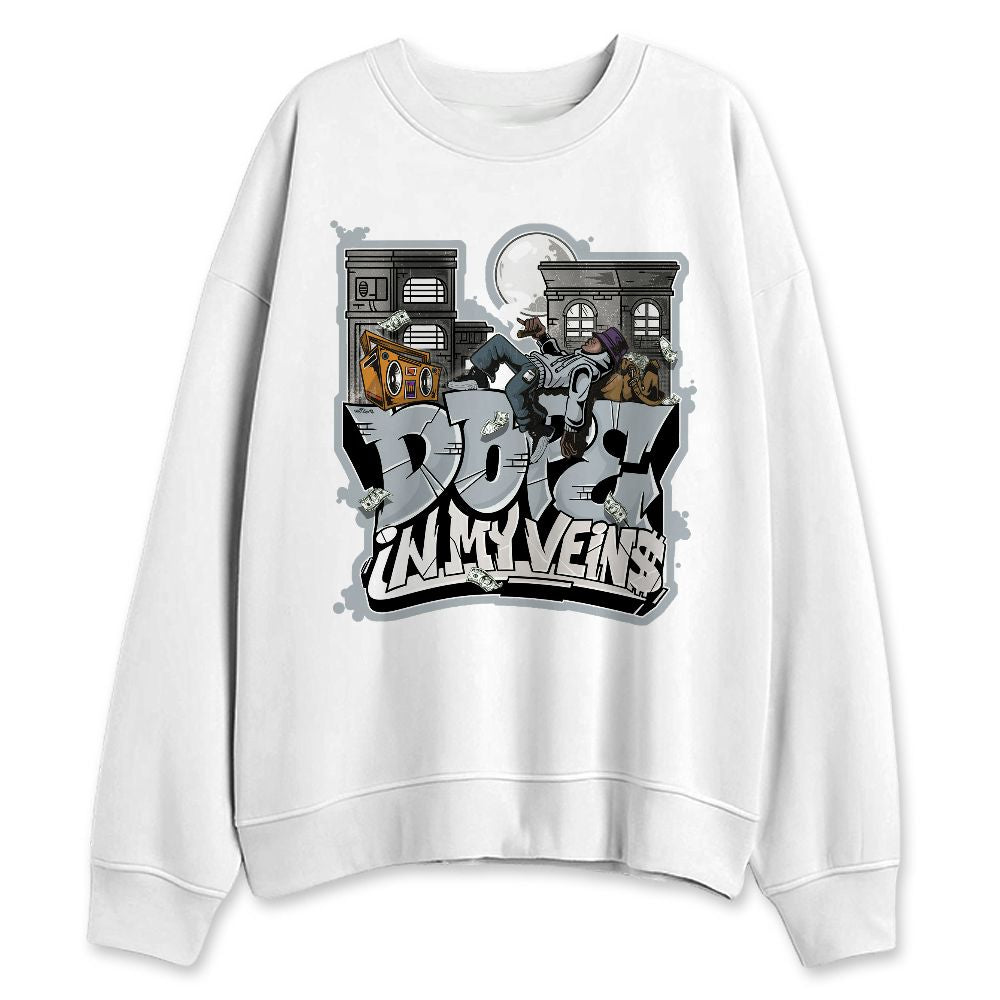 Wolf-Grey-12s-NastyJamz-Sweatshirt-Match-Dope-In-Veins