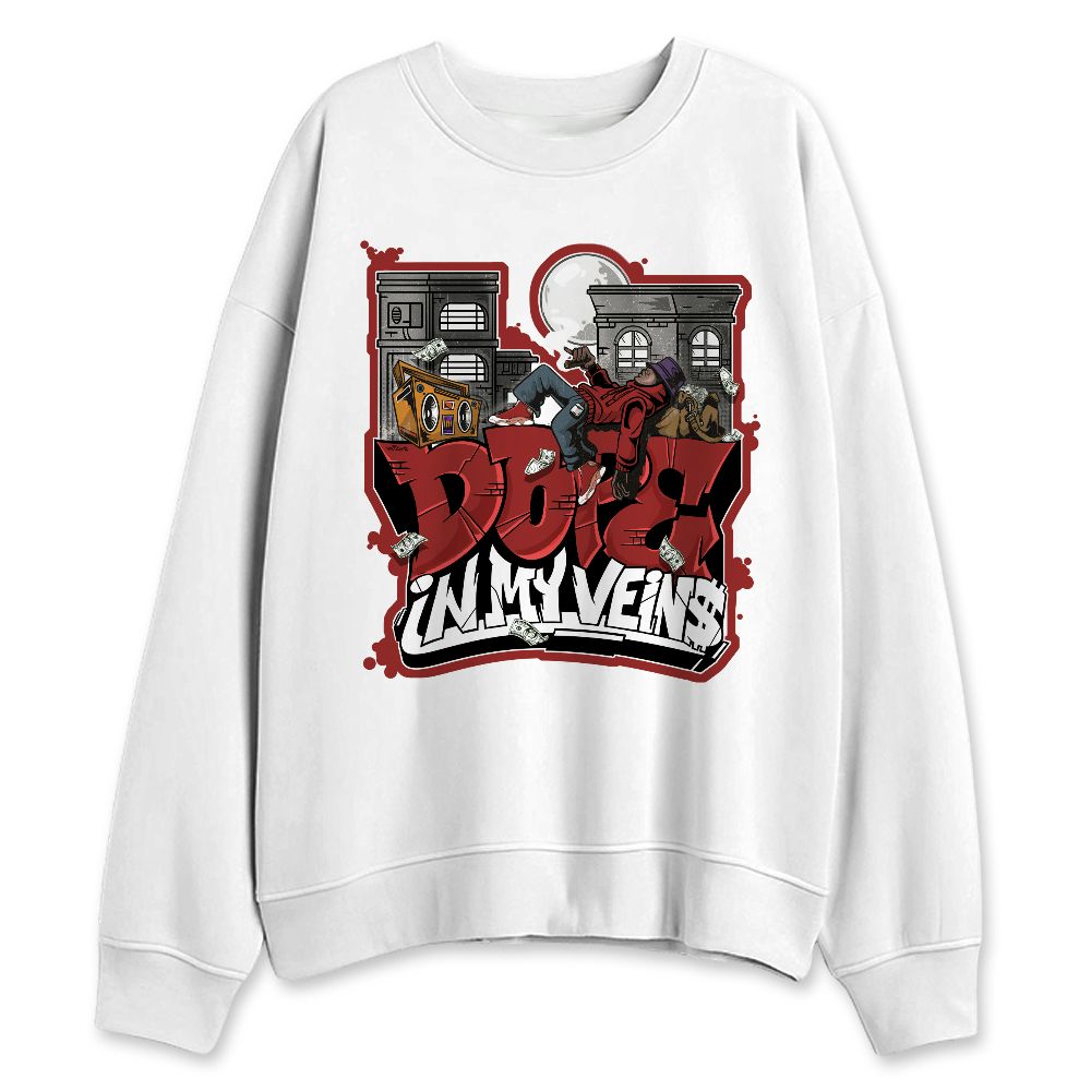 Dune-Red-13s-NastyJamz-Sweatshirt-Match-Dope-In-Veins